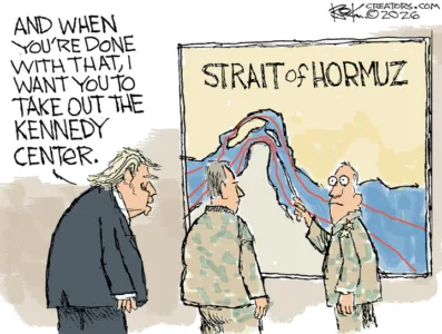 Editorial cartoon for Sept. 25, 2026